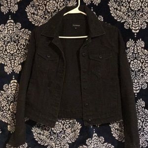 Small black jean jacket